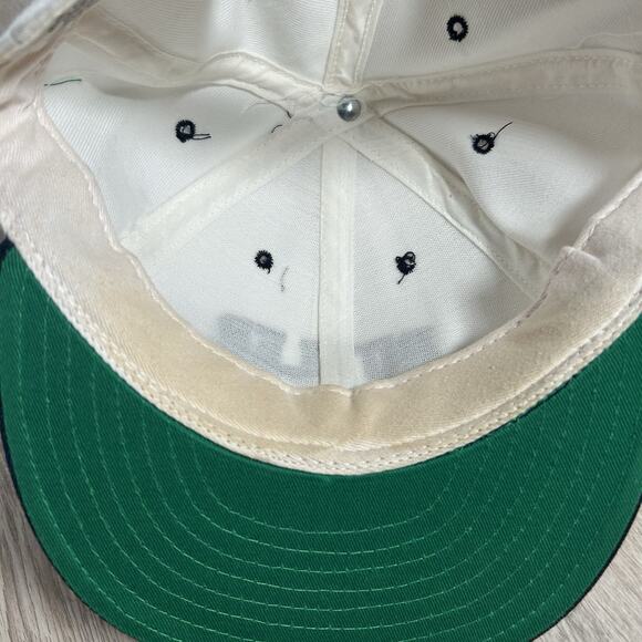 Vintage Butler Bulldogs Hat Snapback College Wool White Cap Made in USA - Picture 5 of 8